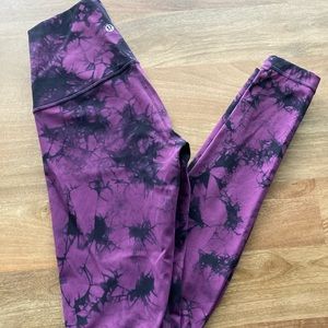 Lululemon Tie Dye Leggings